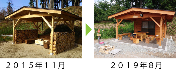 癒しの山小屋